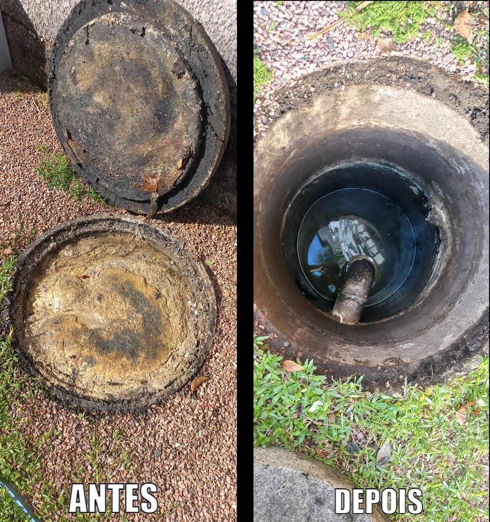 Serviço de Limpeza de Caixa de Gordura