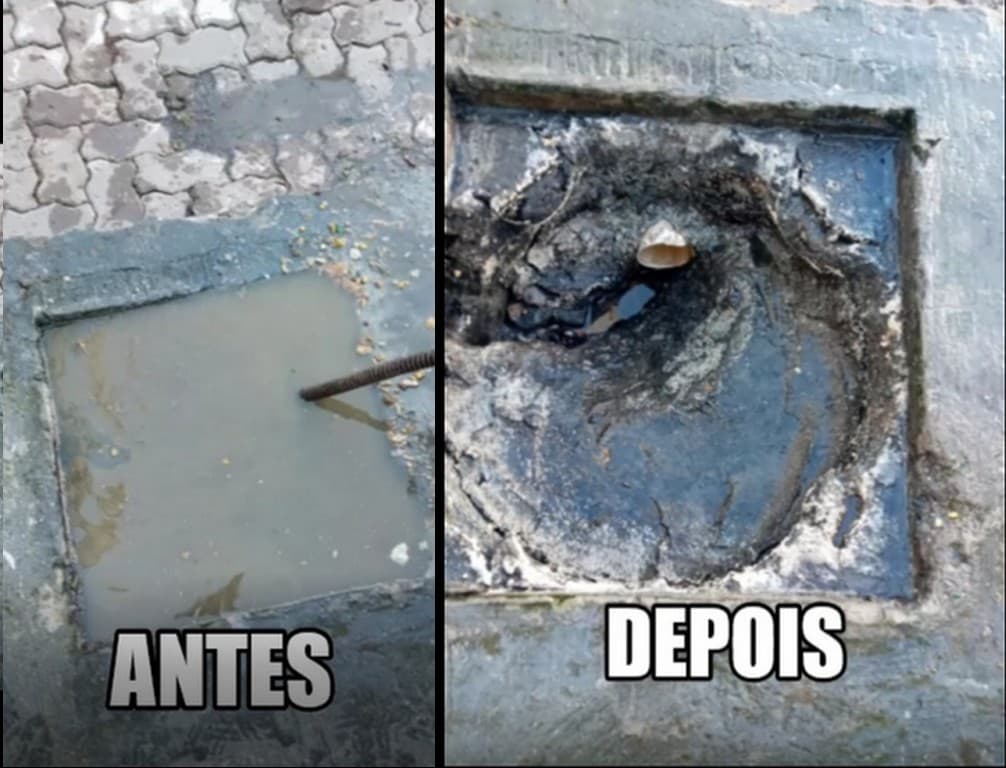 Serviço de Desentupimento e Limpeza de Caixa de Passagem e Esgoto